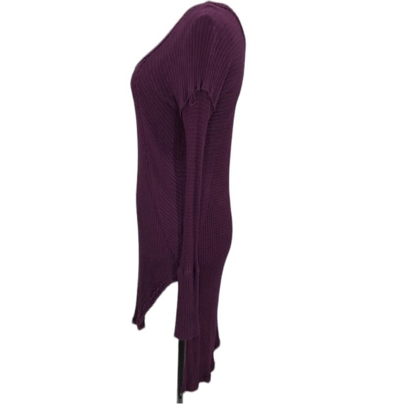 Free People Ventura’s African Violet Dripy Thermal Size Small - Picture 7 of 10